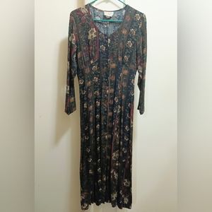 Rue St Paul Floral Design Maxi Dress